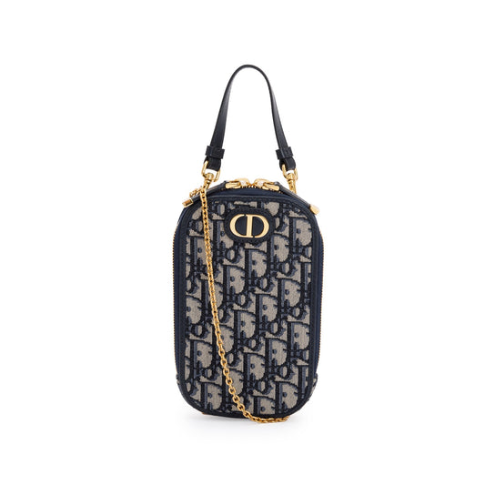 Christian Dior 2021 Oblique 30 Montaigne Phone Holder