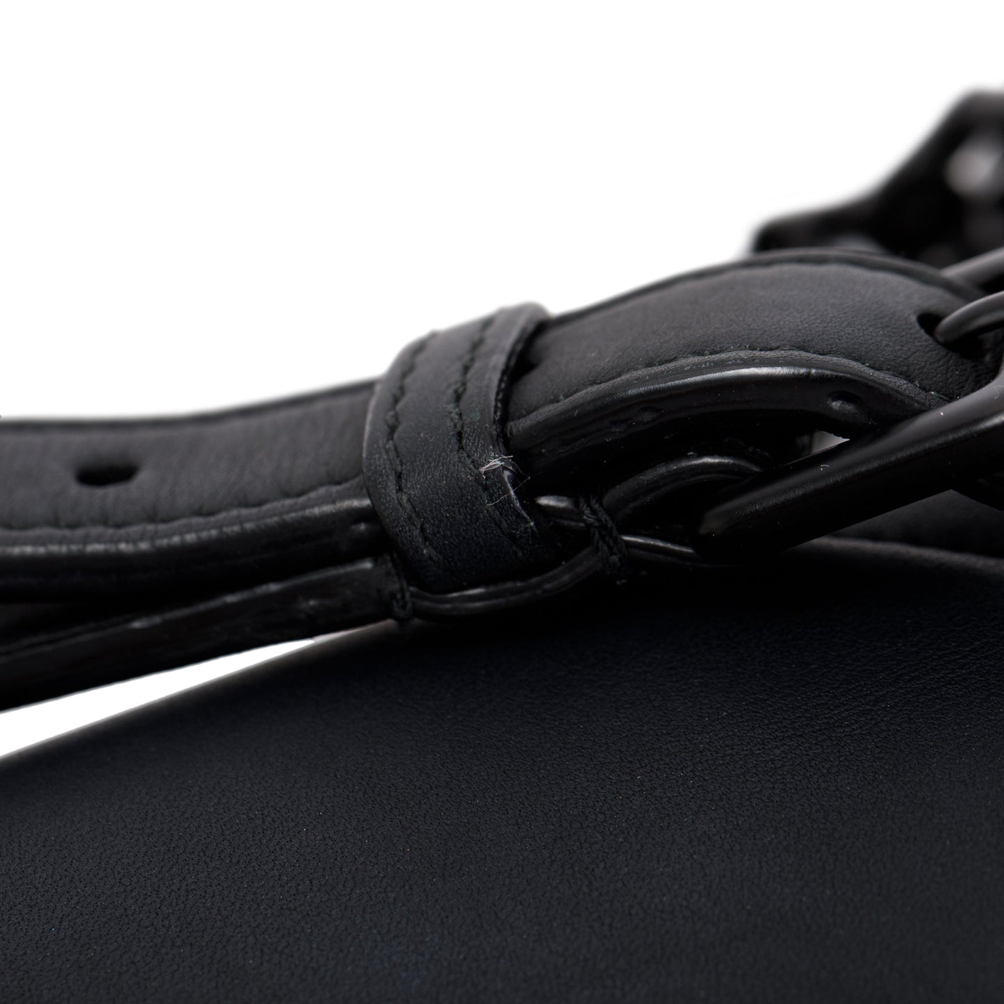 Christian Dior Black Ultramatte Calfskin Leather Medium Diorama Flap Bag