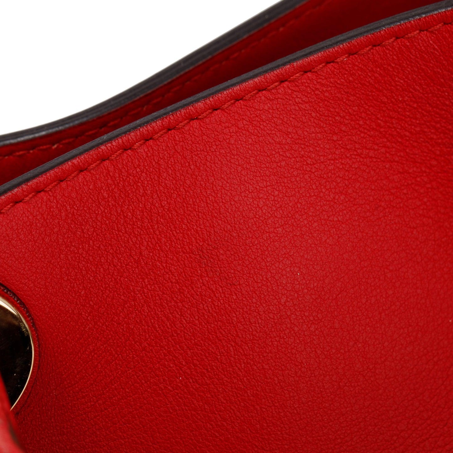 Christian Dior Medium Red Python Trimmed Calfskin Leather Diorissimo Tote