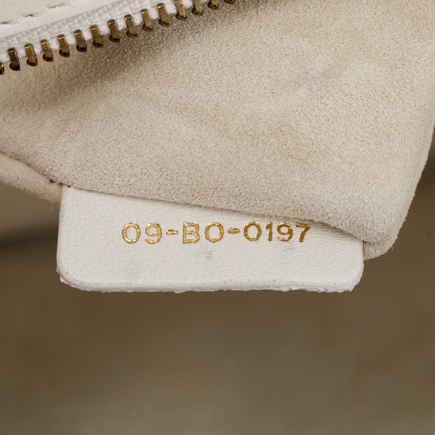 Christian Dior White Calfskin Leather Medium Studded Diorama Flap Bag