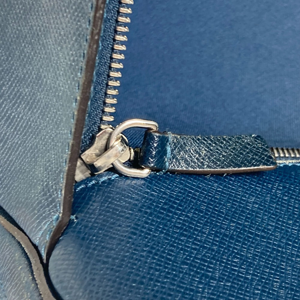 LOUIS VUITTON Business bag M32716 Taiga Leather blue Taiga PortoDocument Business PDV