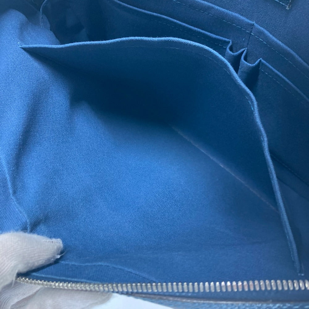 LOUIS VUITTON Business bag M32716 Taiga Leather blue Taiga PortoDocument Business PDV