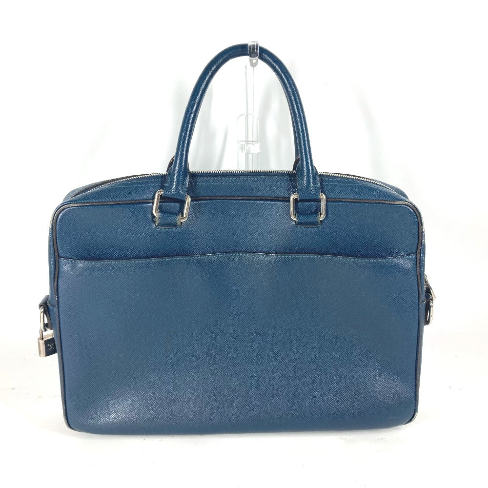 LOUIS VUITTON Business bag M32716 Taiga Leather blue Taiga PortoDocument Business PDV