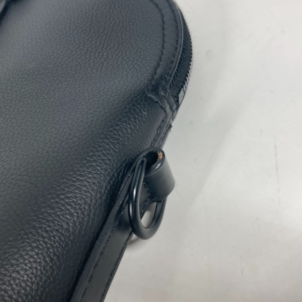 LOUIS VUITTON Business bag M59159 , Grained calf leather black LV Aerogram Take Off Briefcase