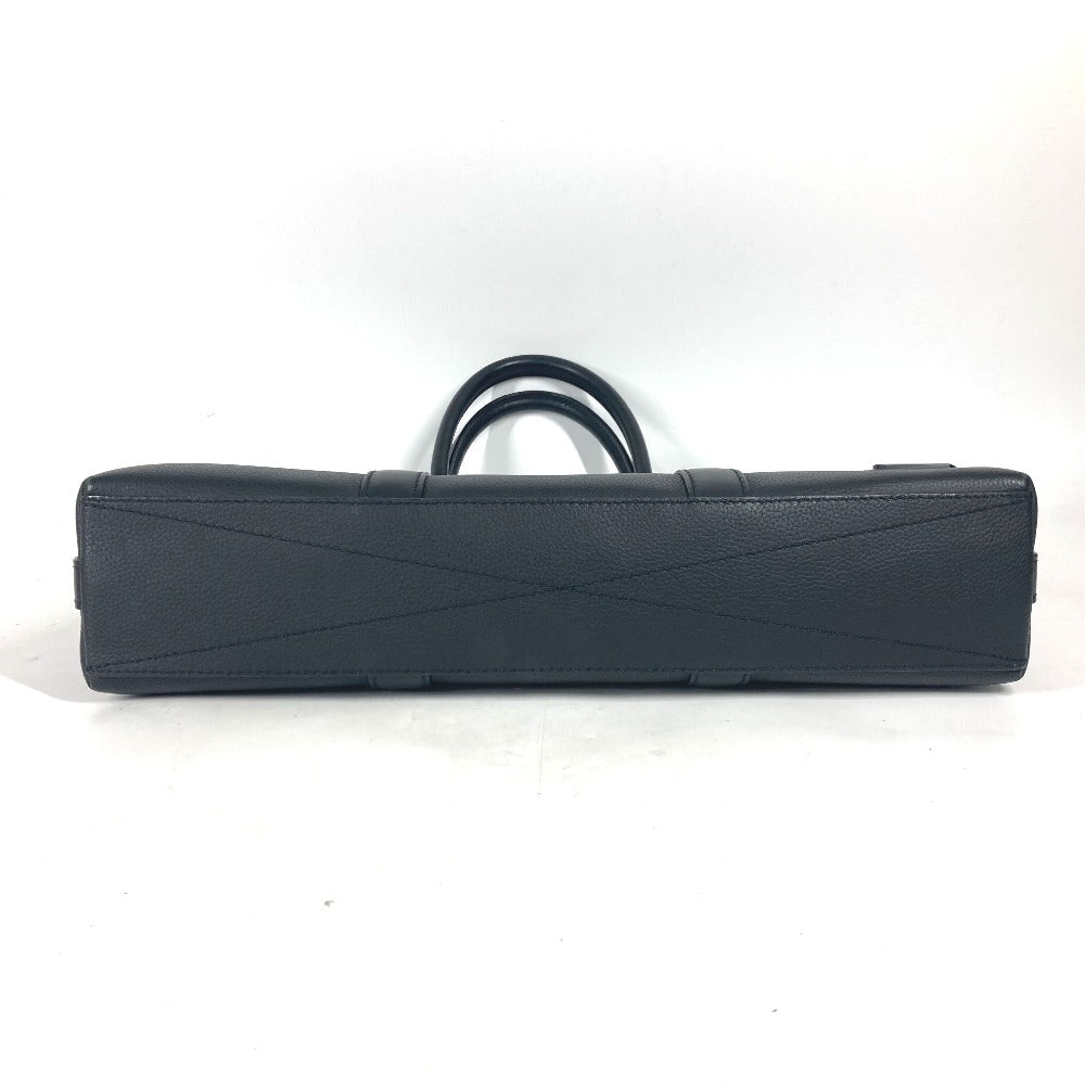 LOUIS VUITTON Business bag M59159 , Grained calf leather black LV Aerogram Take Off Briefcase