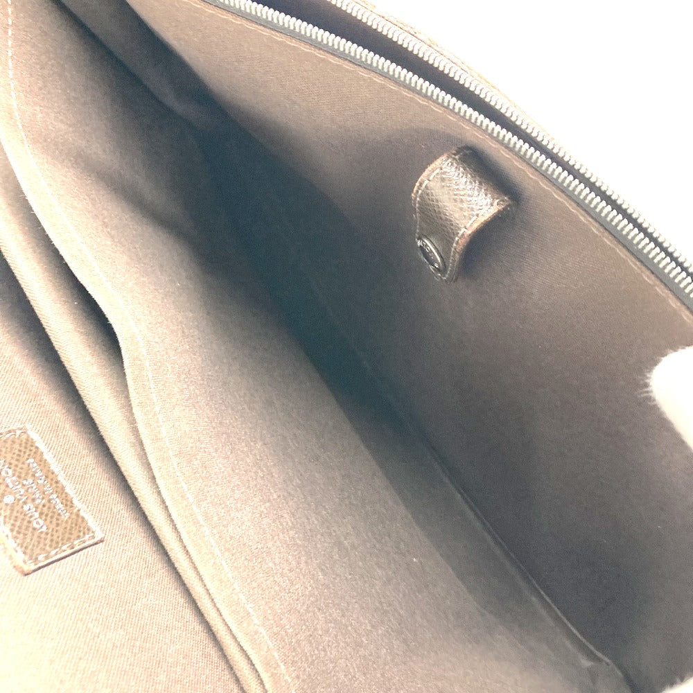 LOUIS VUITTON Business bag M32618 Taiga Leather Brown Taiga Anton
