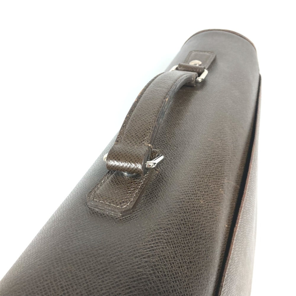 LOUIS VUITTON Business bag M32618 Taiga Leather Brown Taiga Anton