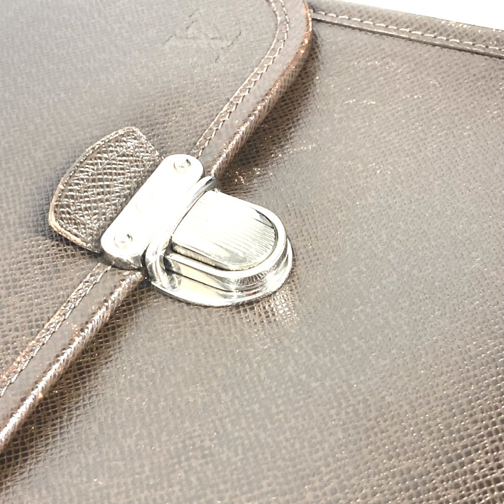 LOUIS VUITTON Business bag M32618 Taiga Leather Brown Taiga Anton