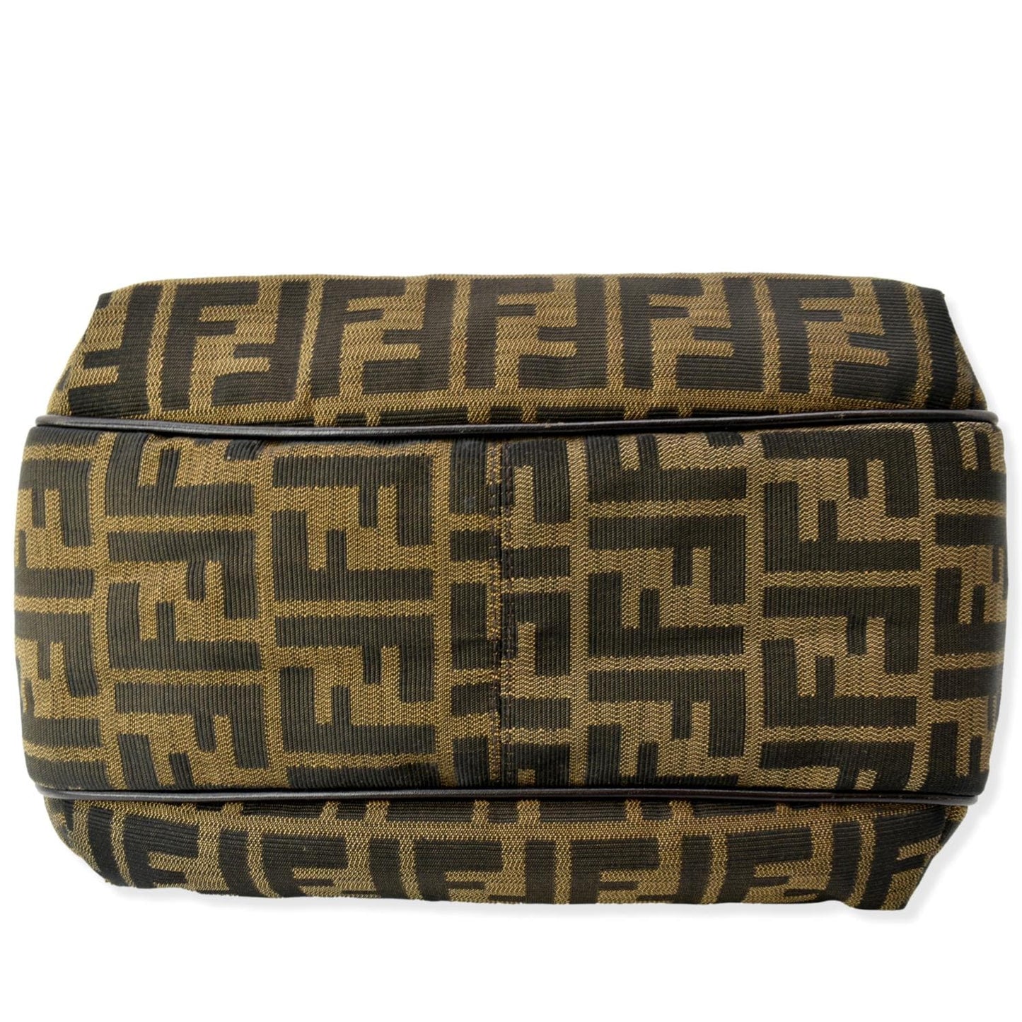 FENDI Chef Zucca Canvas Tote Bag Tobacco Brown