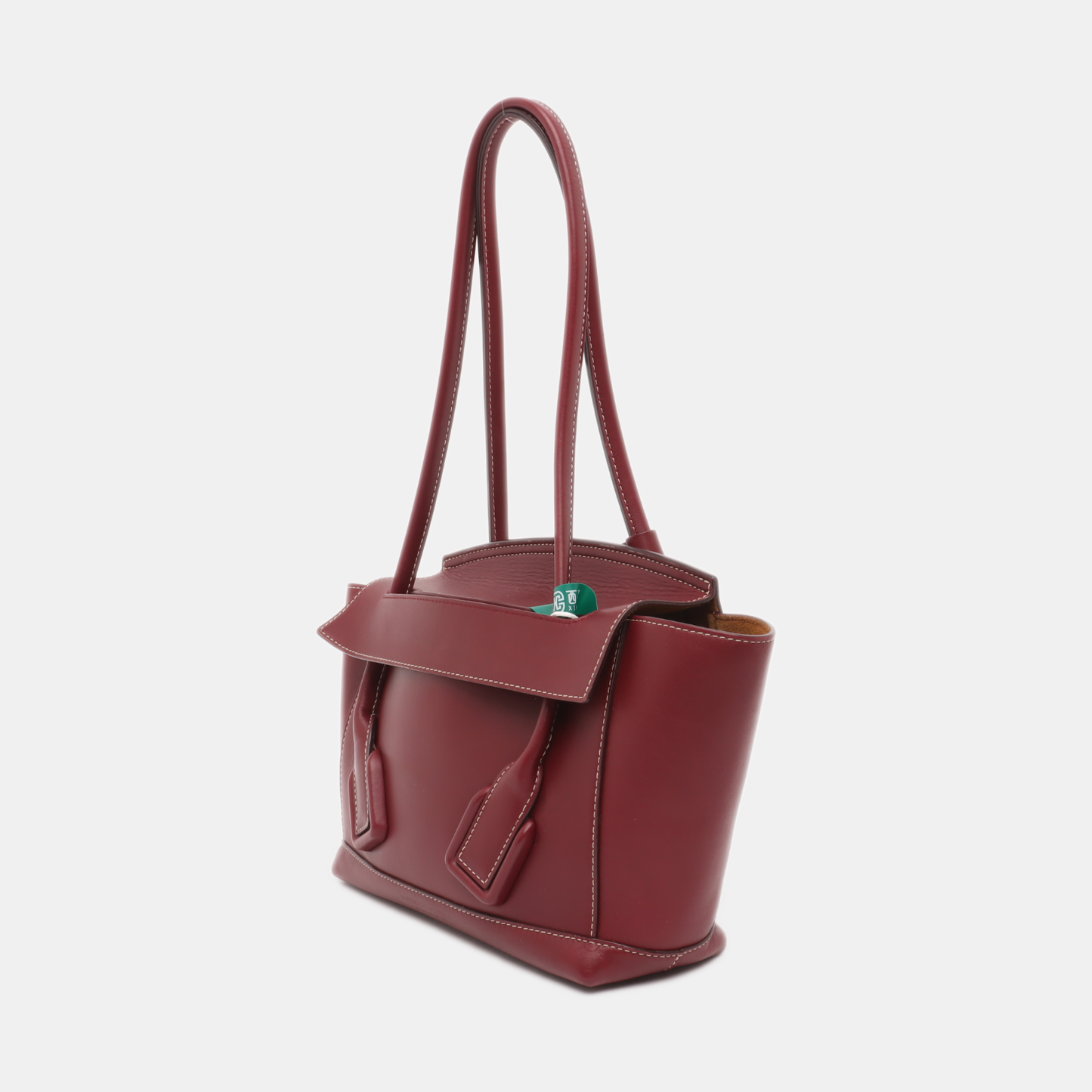 Bottega Veneta Arco Tote Bag Small Burgundy Leather 23cm