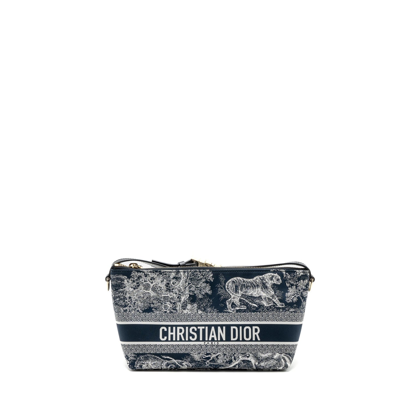 Dior medium Dior travel nomad pouch fabric navy