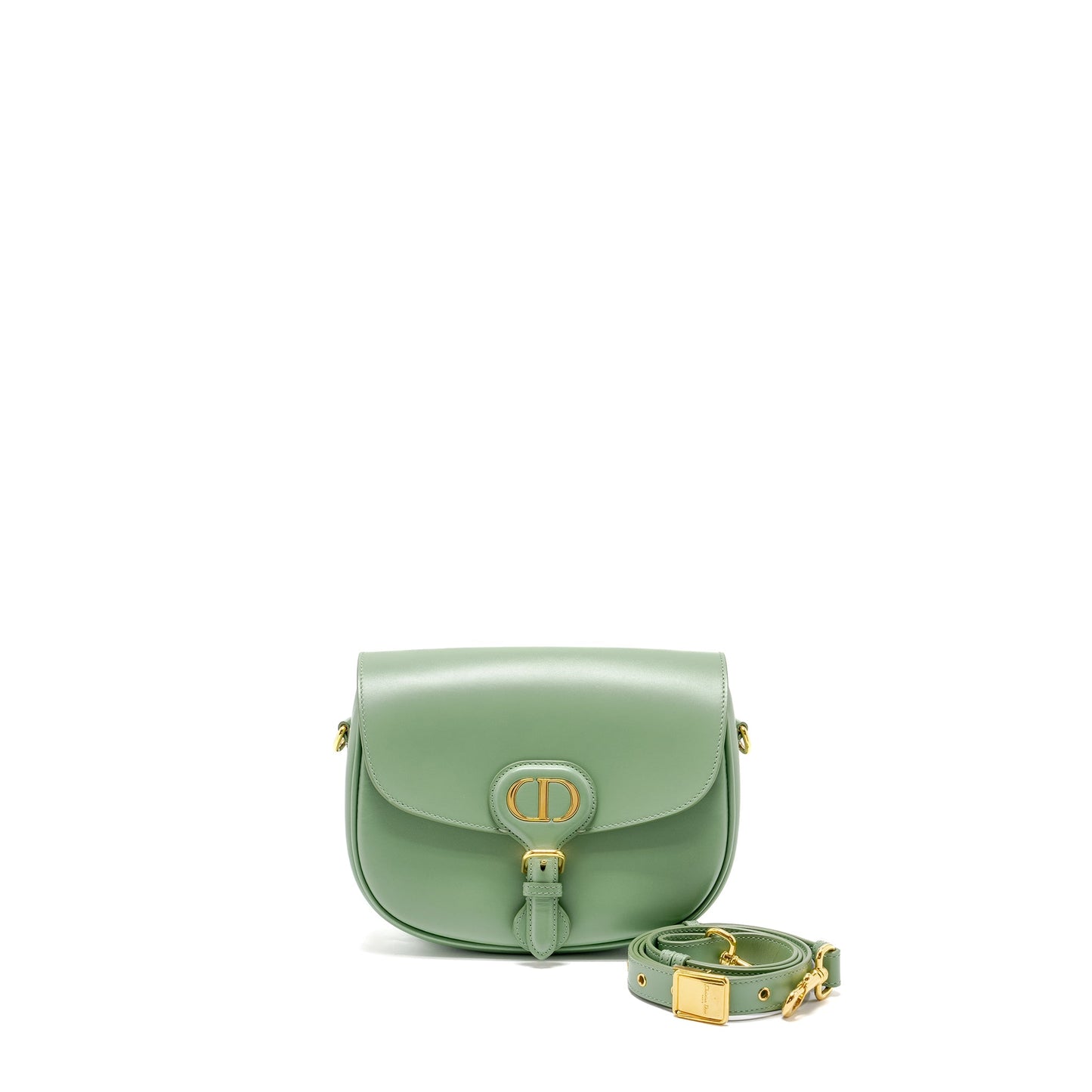 Dior Medium Dior Bobby Purse Calfskin Green