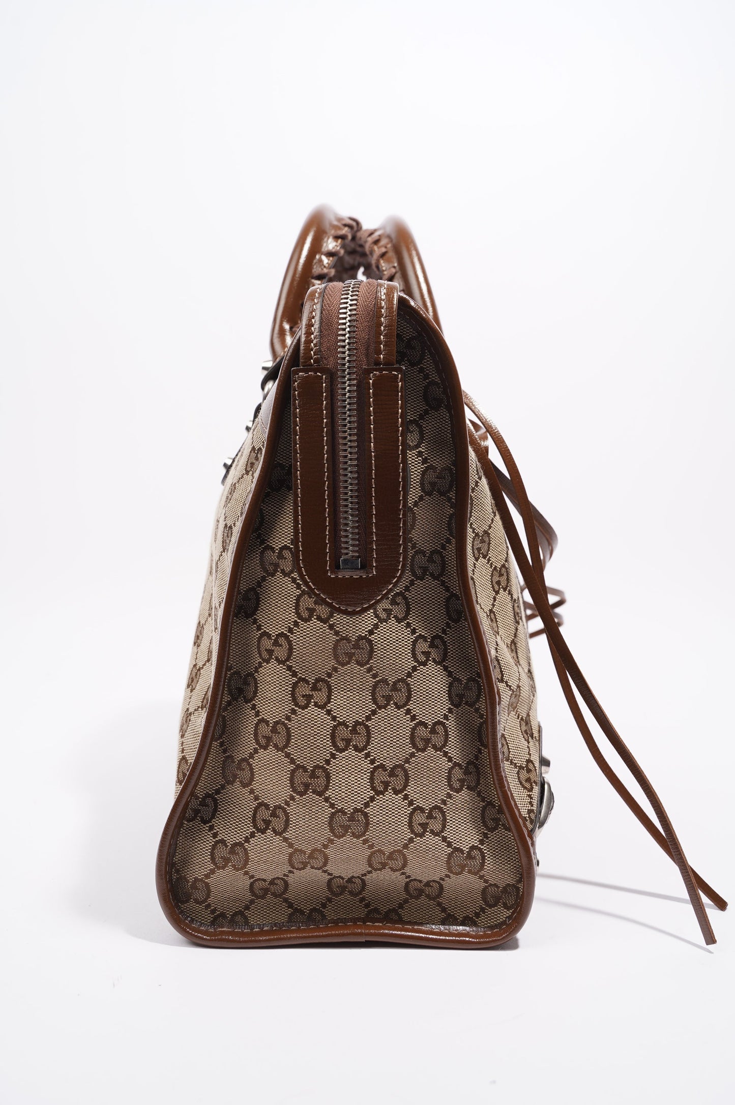 Gucci X Balenciaga Hacker Project GG Neo Classic Bag Brown Medium