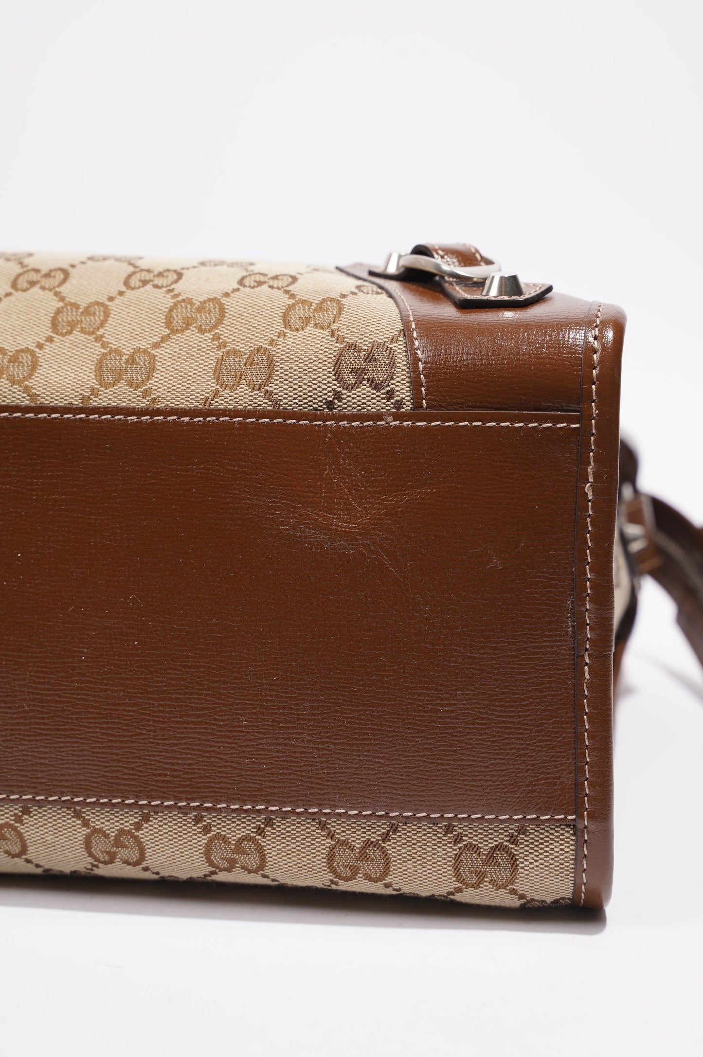 Gucci X Balenciaga Hacker Project GG Neo Classic Bag Brown Medium