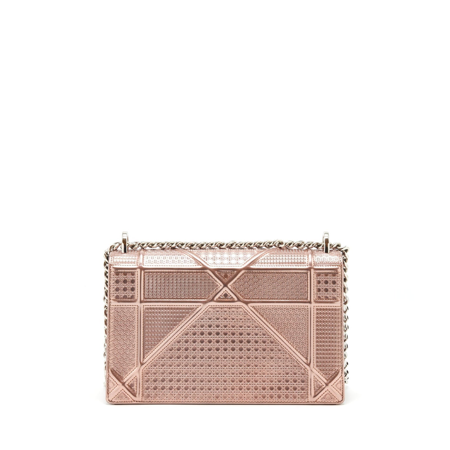 Dior Medium Diorama Metallic Pink