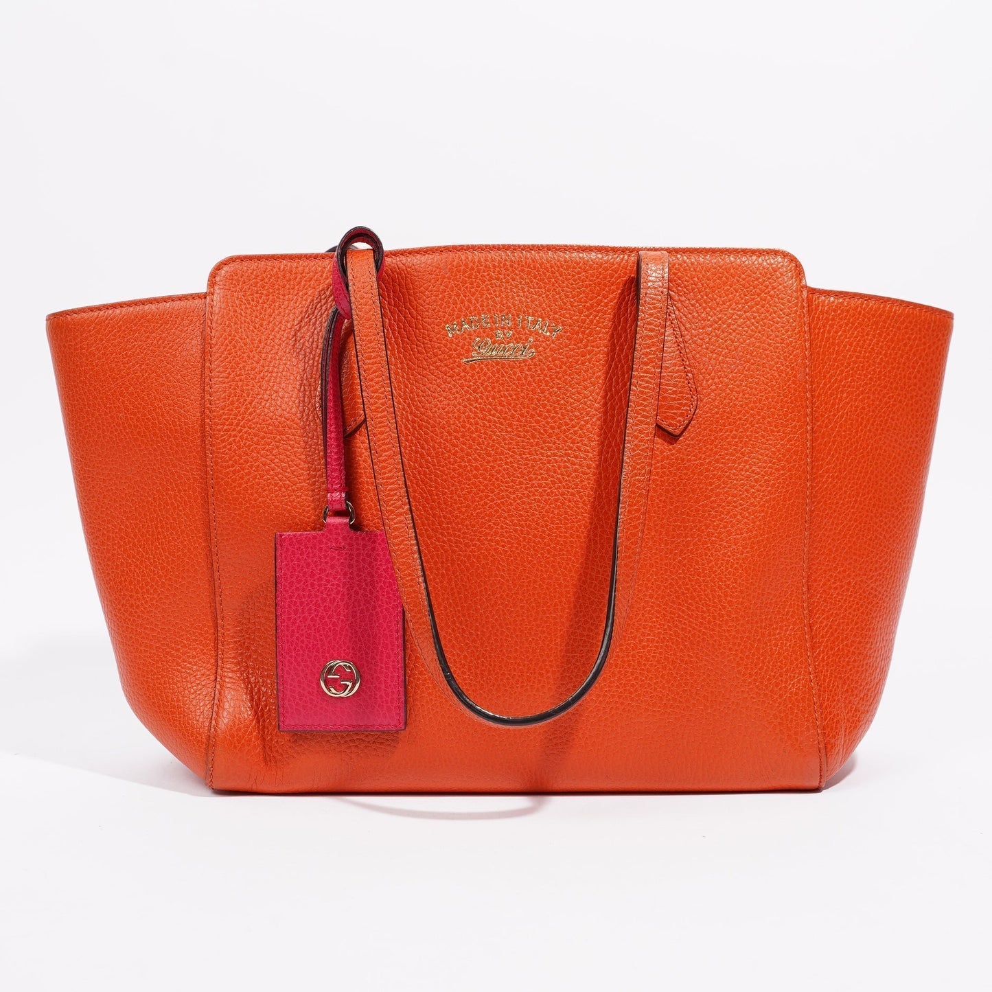 Gucci Womens Swing Tote Burnt Orange