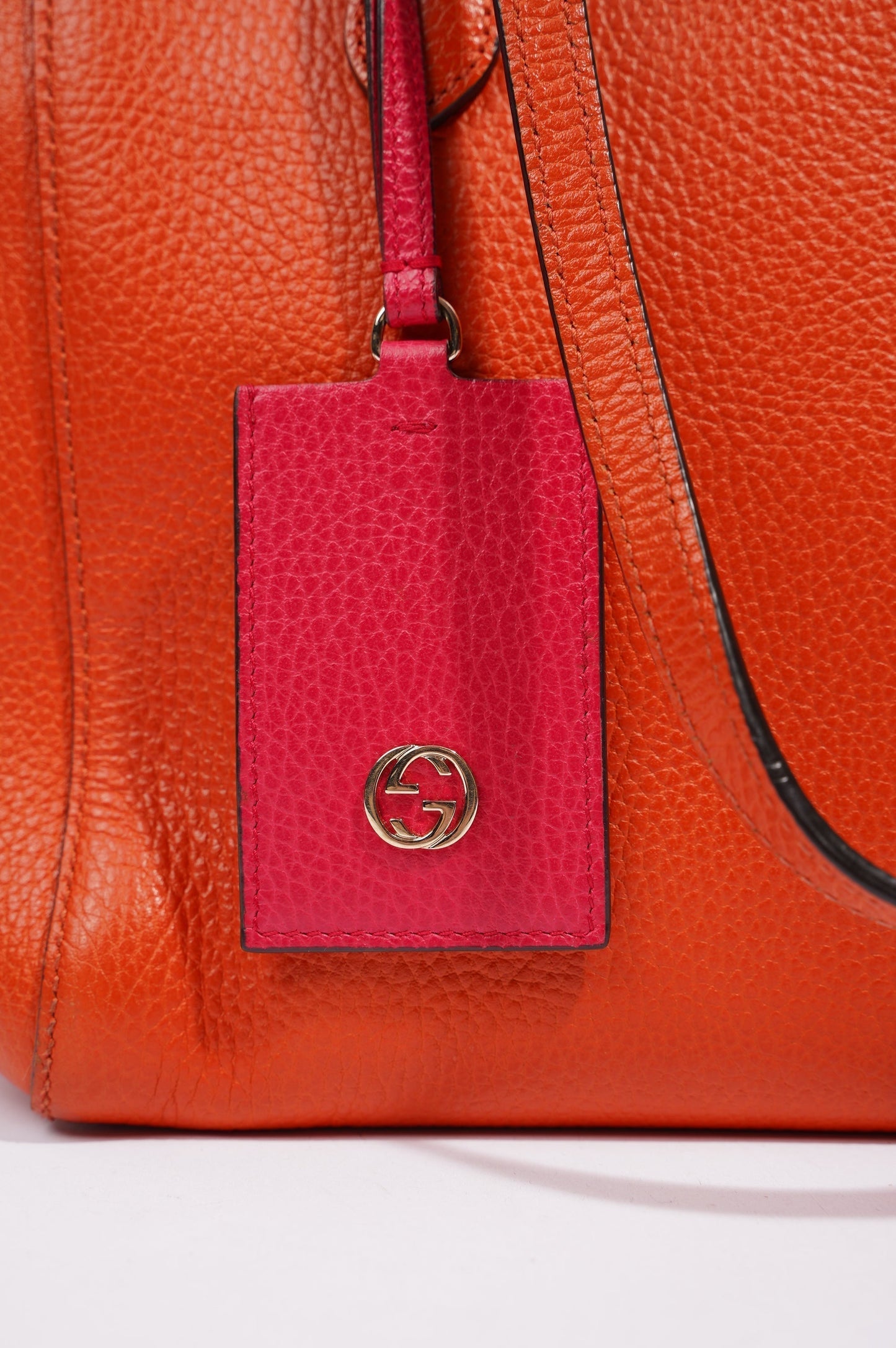 Gucci Womens Swing Tote Burnt Orange