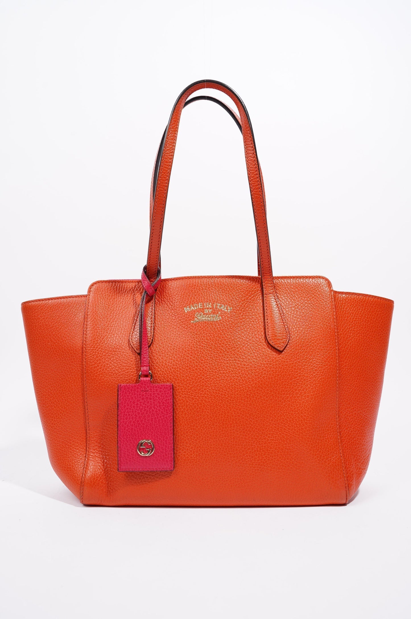 Gucci Womens Swing Tote Burnt Orange