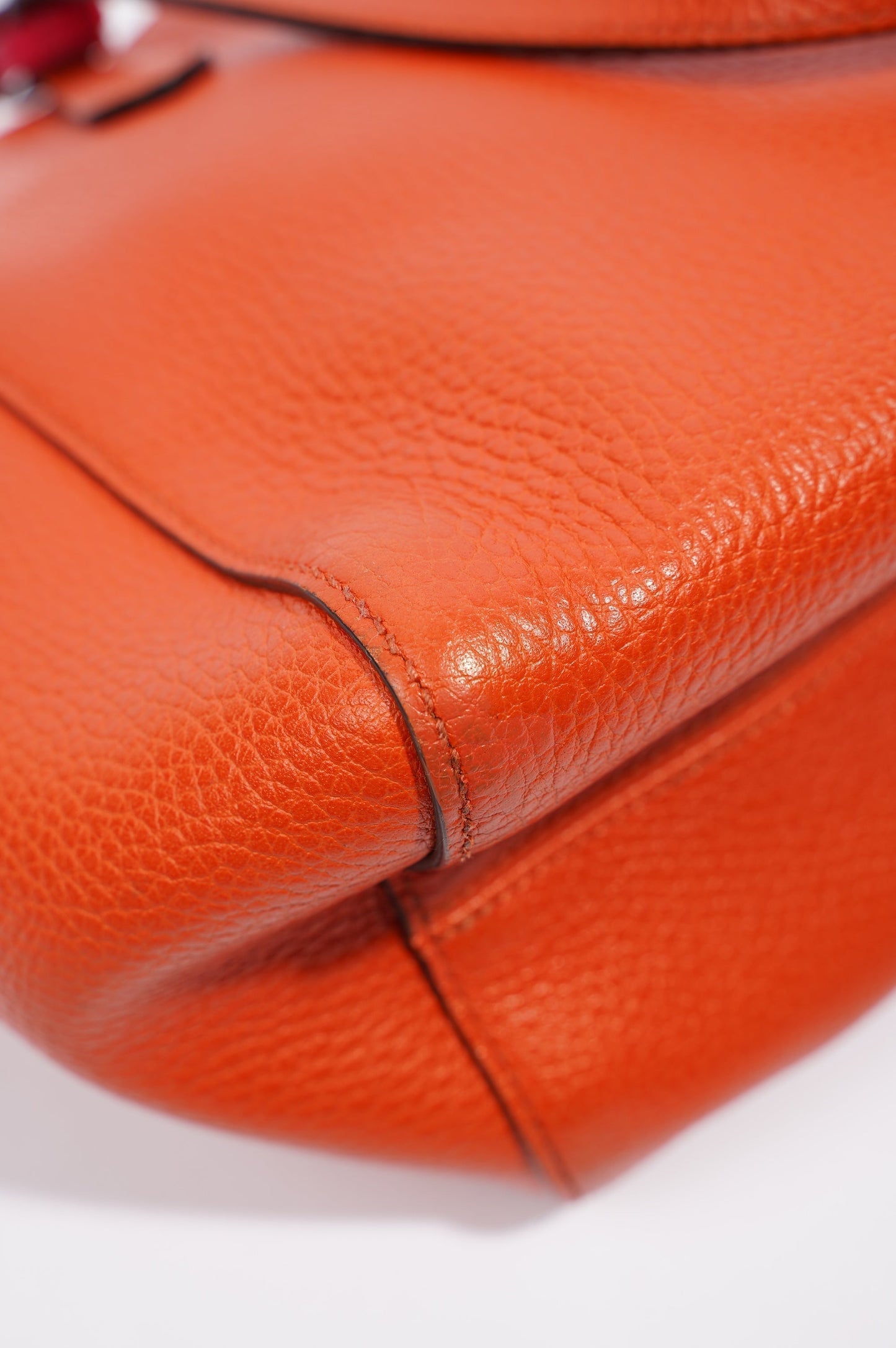 Gucci Womens Swing Tote Burnt Orange