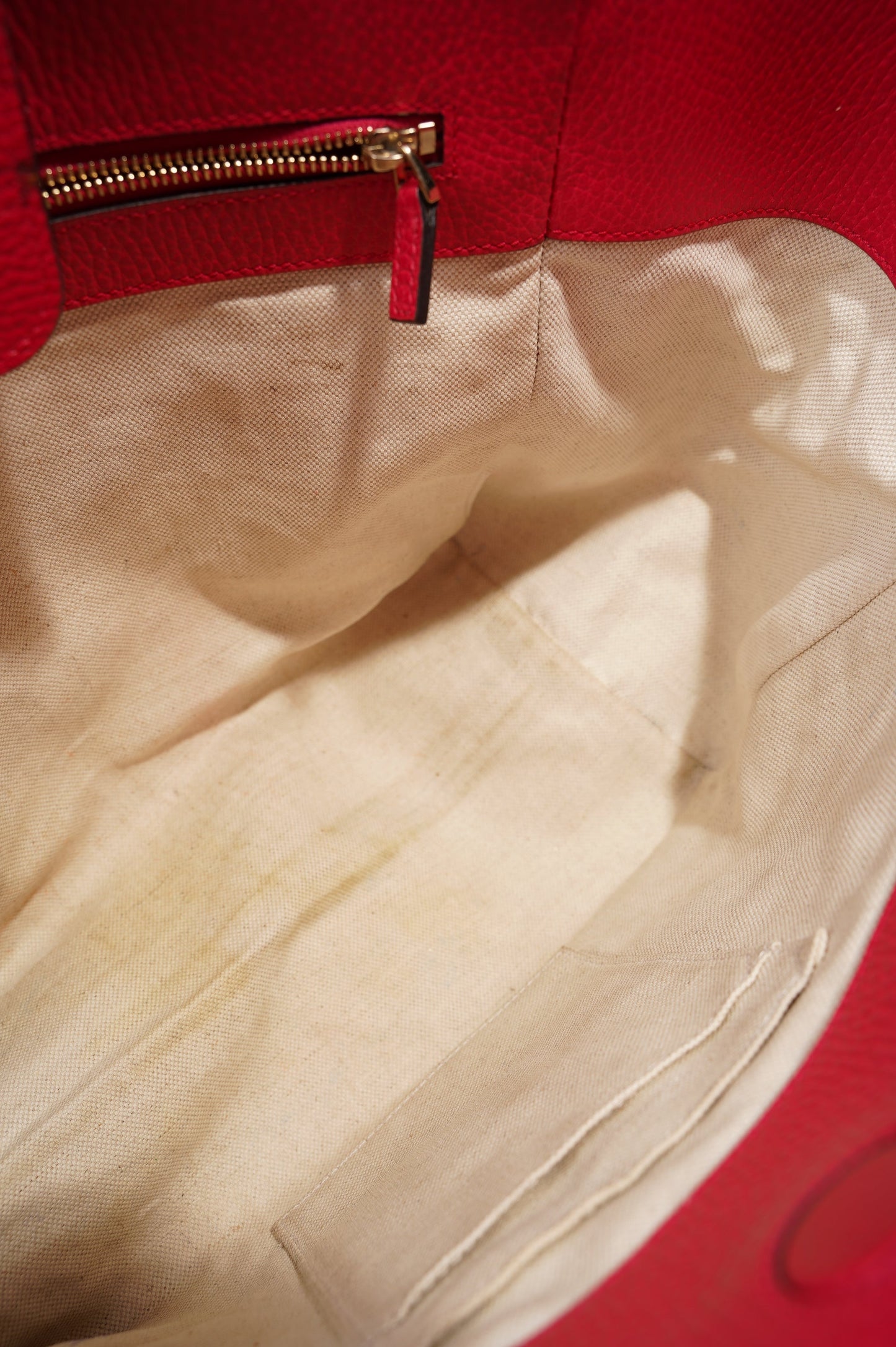 Gucci Womens Swing Tote Burnt Orange