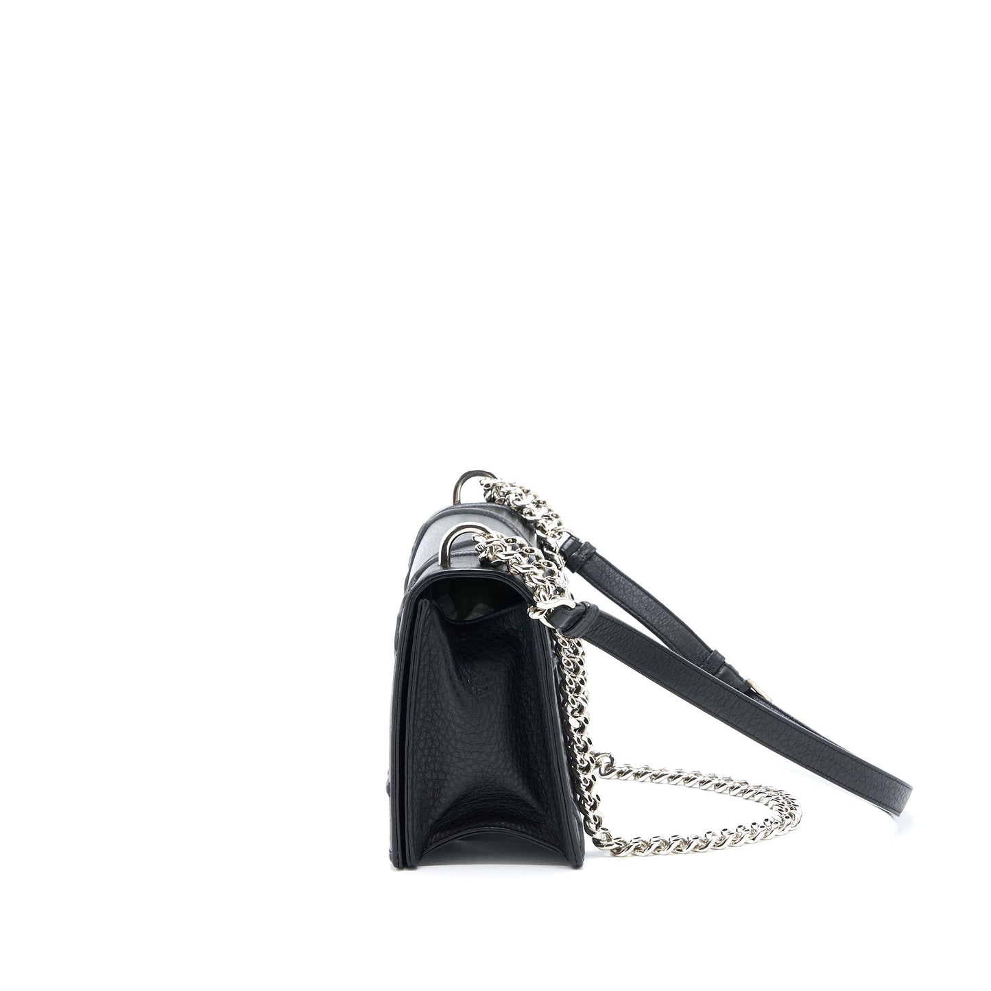 Dior Medium Diorama Calfskin Black