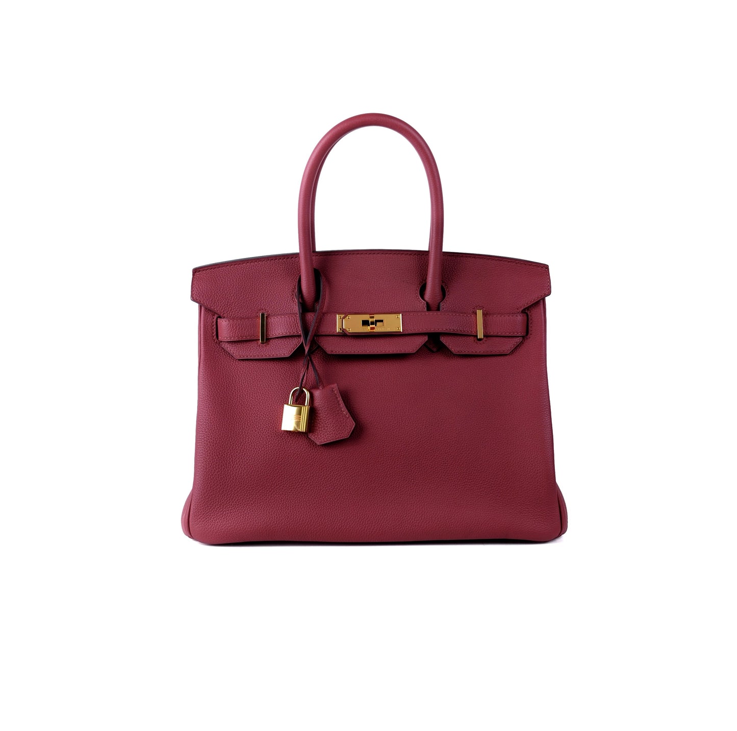 Hermes Birkin 30 Togo Burgundy - A Stamp