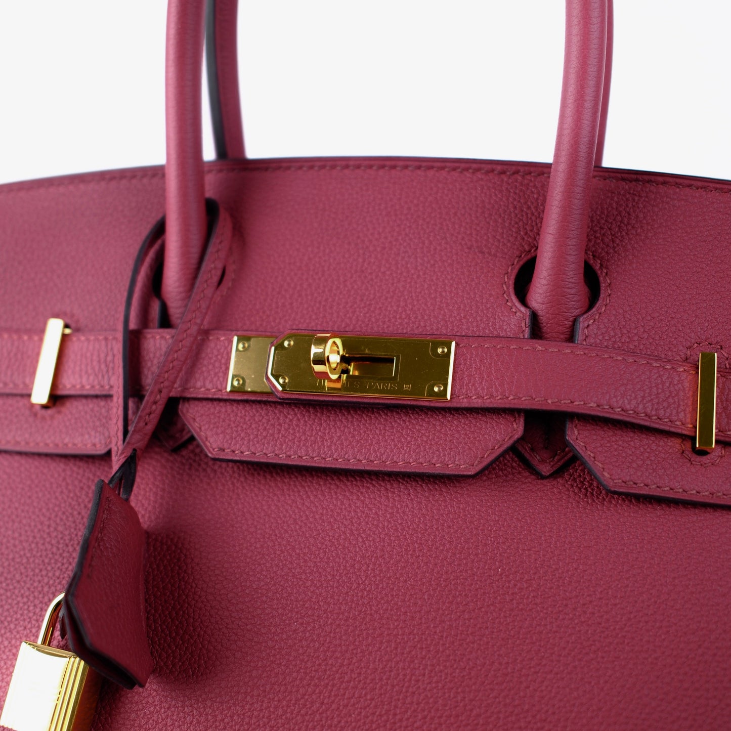 Hermes Birkin 30 Togo Burgundy - A Stamp