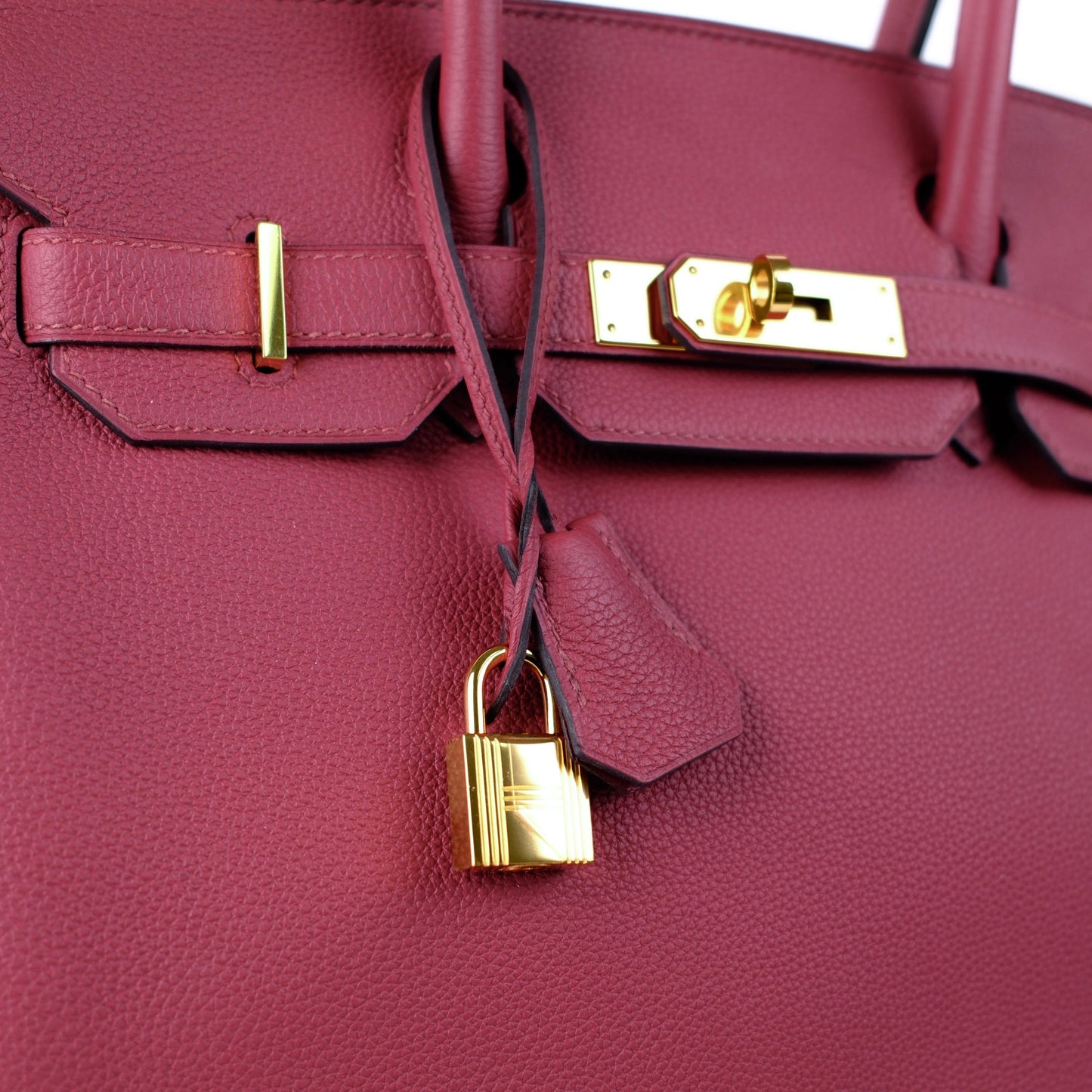 Hermes Birkin 30 Togo Burgundy - A Stamp