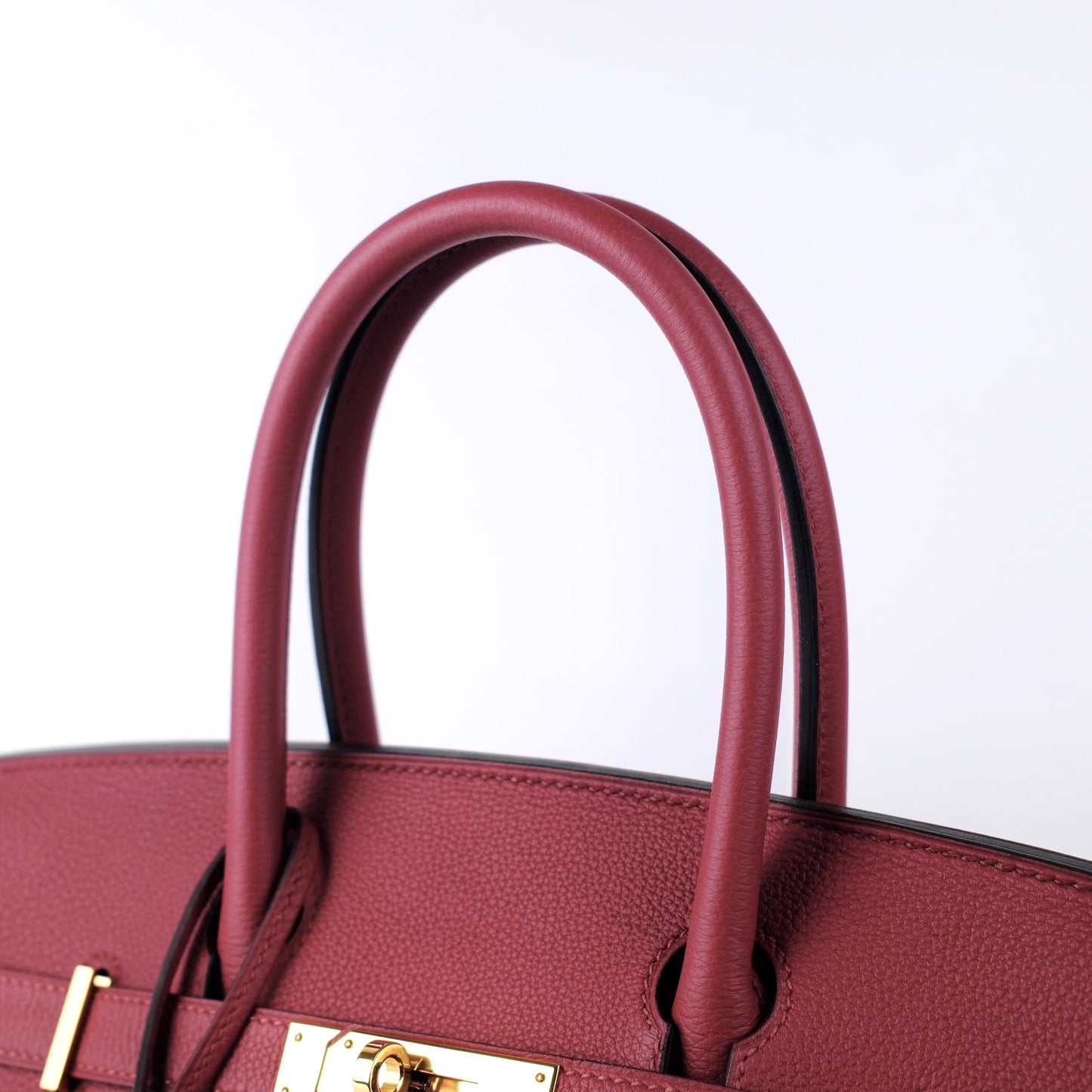 Hermes Birkin 30 Togo Burgundy - A Stamp