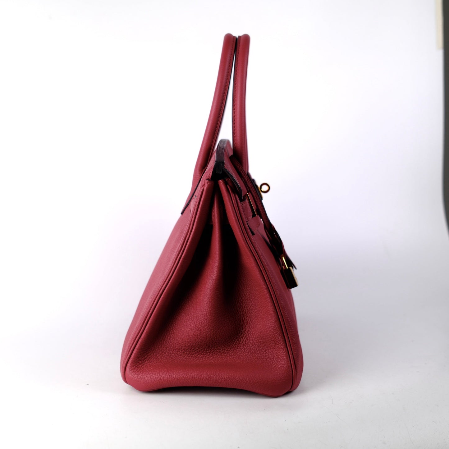 Hermes Birkin 30 Togo Burgundy - A Stamp