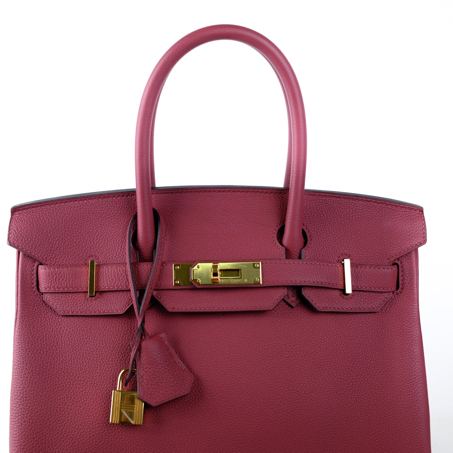 Hermes Birkin 30 Togo Burgundy - A Stamp