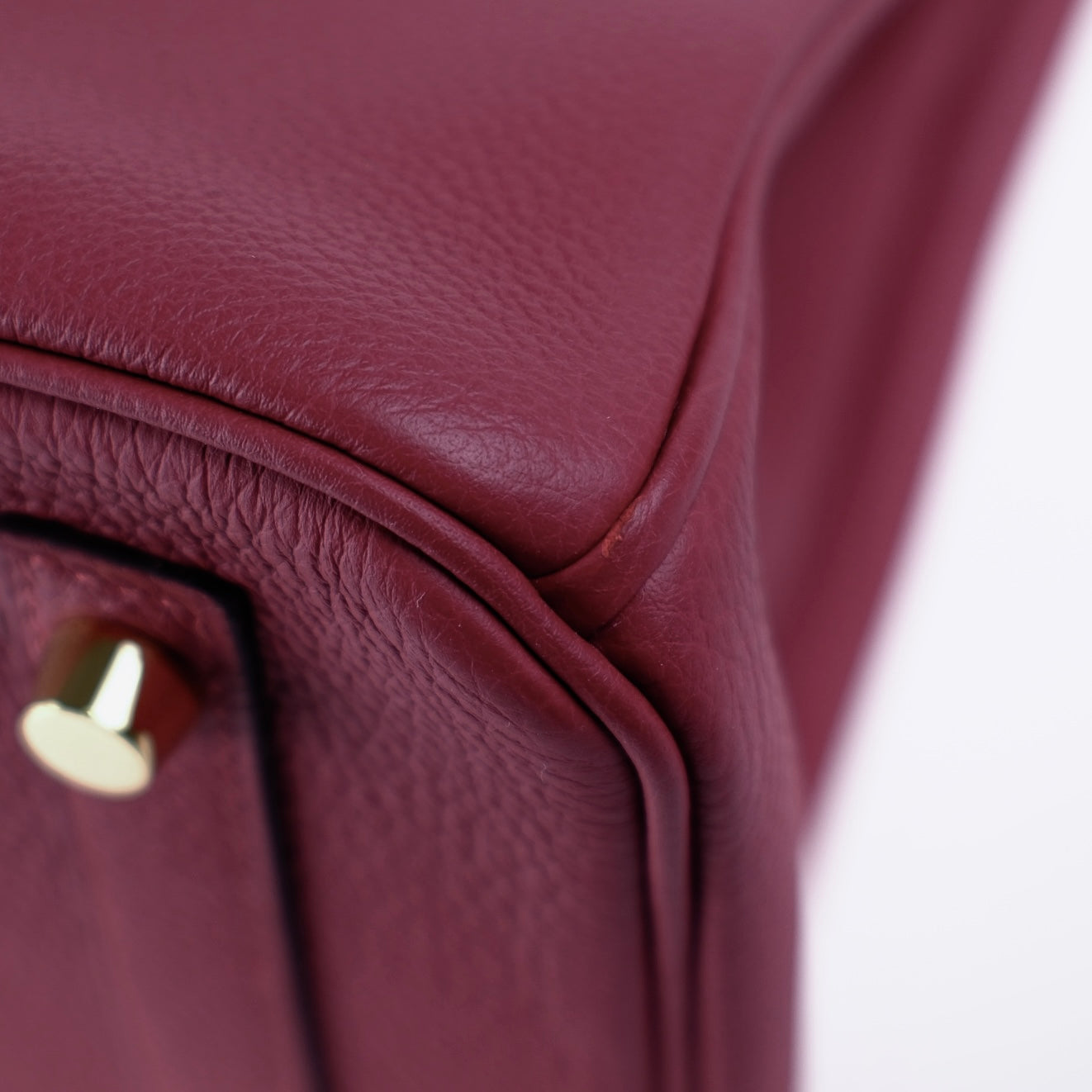 Hermes Birkin 30 Togo Burgundy - A Stamp