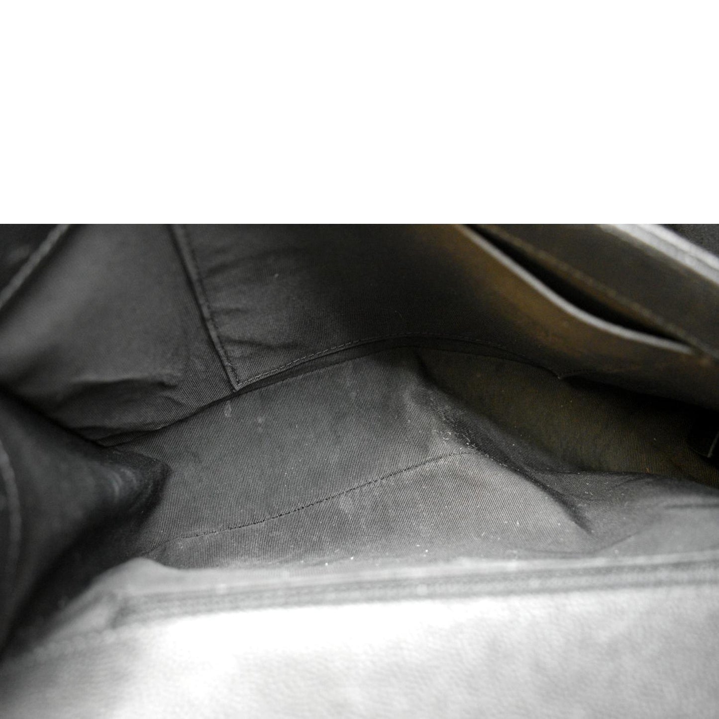 CHANEL Boy New Medium Chevron Caviar Shoulder Bag Black