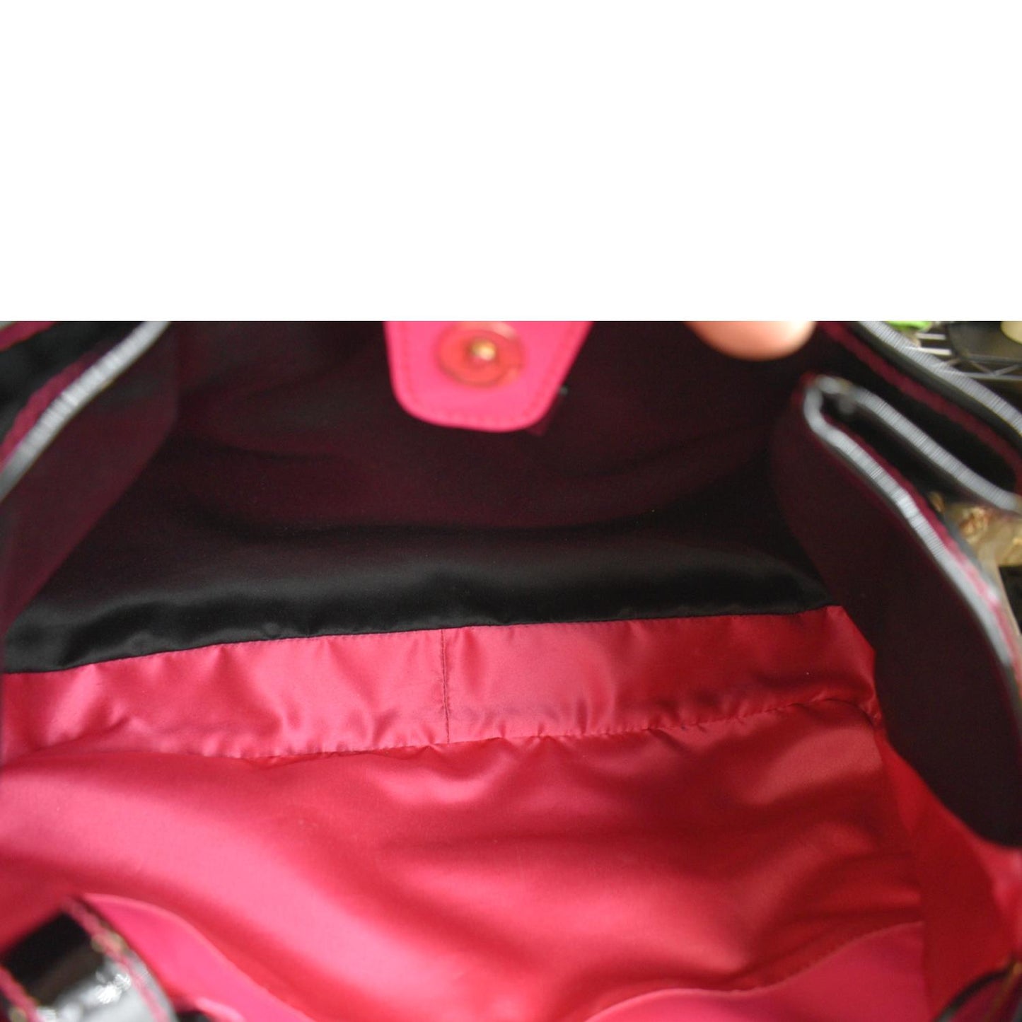 FENDI Zucchino Print Canvas Shopping Tote Bag Black