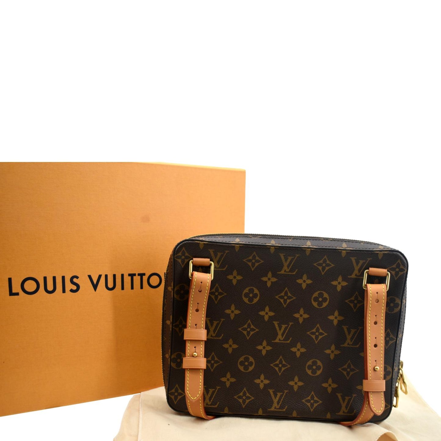 LOUIS VUITTON Soft Trunk PM Monogram Canvas Messenger Bag Brown - Final Sale