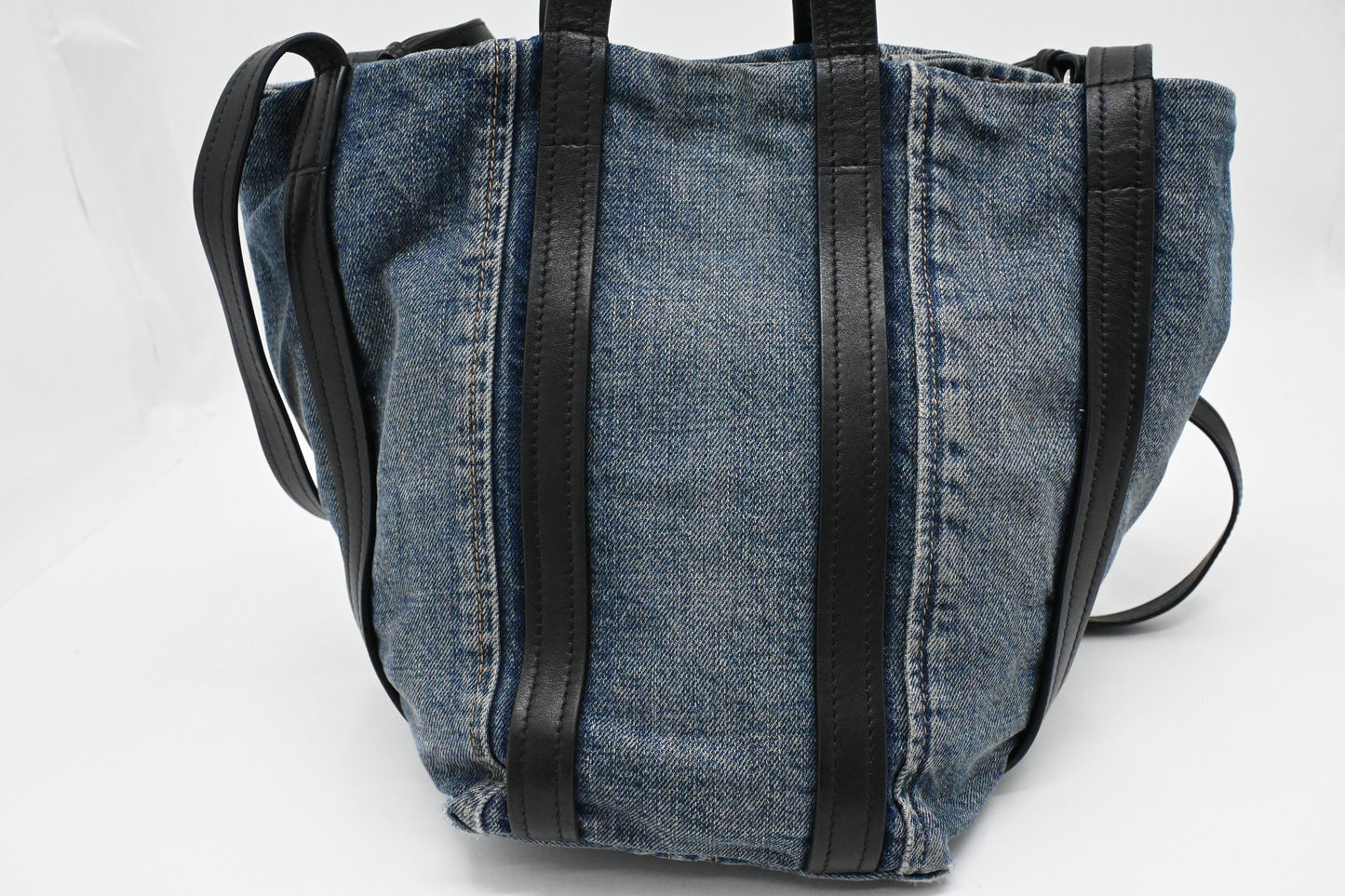 Balenciaga Everyday Small Tote Bag in Denim Canvas