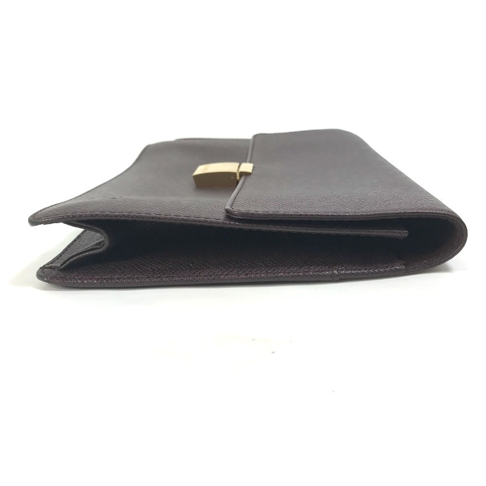 LOUIS VUITTON business bag M30786 Taiga Leather Bordeauxtype Taiga Selenga