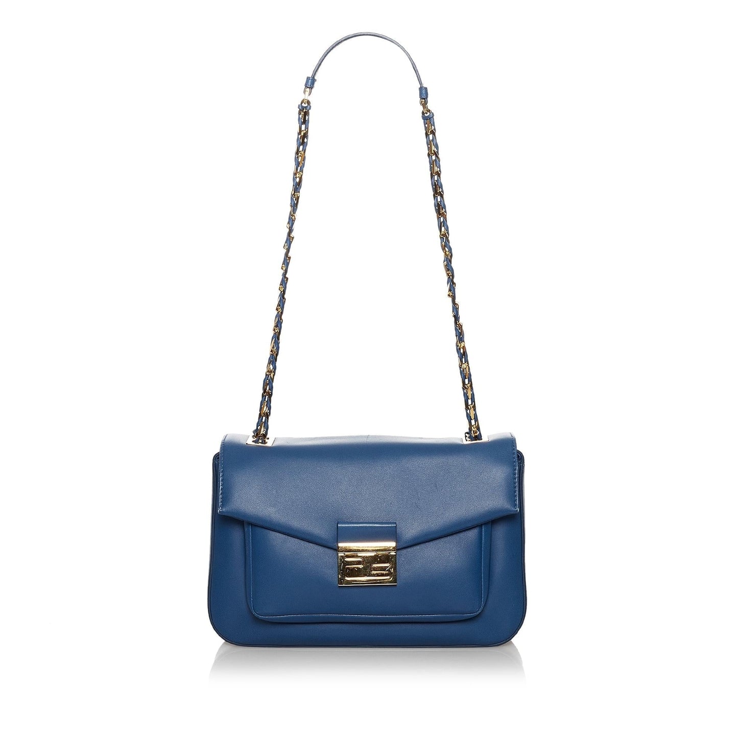 Fendi Be Baguette Leather Crossbody Bag (SHG-30577)