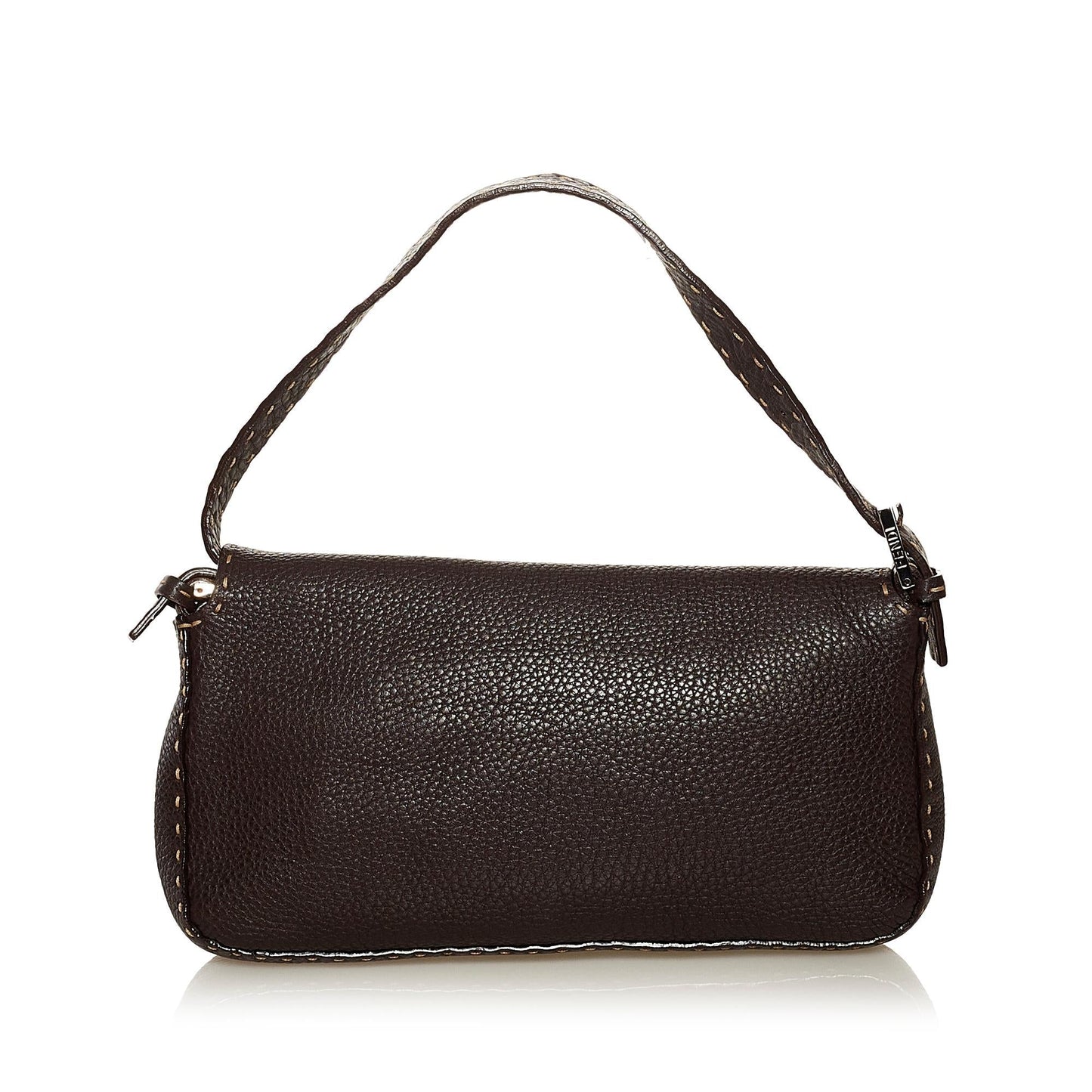Fendi Selleria Leather Baguette (SHG-34890)