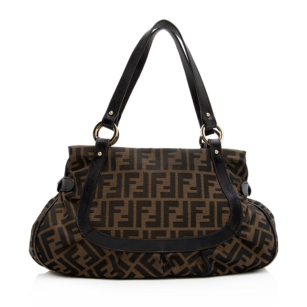 Fendi Zucca Chef Large Hobo - FINAL SALE (SHF-20559)