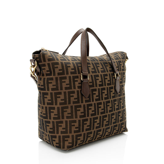 Fendi Zucca Large Convertible Tote (SHF-kcMUot)