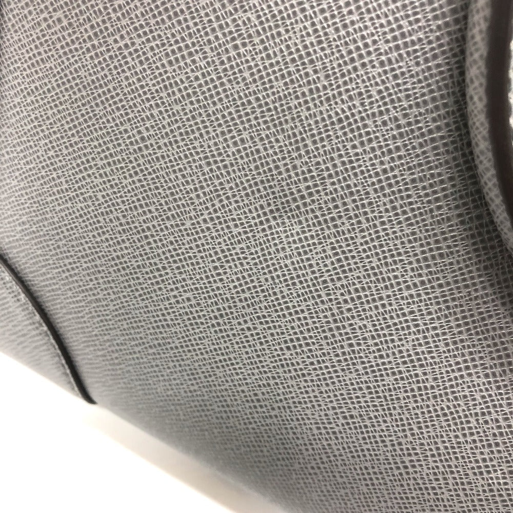 LOUIS VUITTON Business bag M30856 Taiga Leather gray Taiga Slim briefcase mens  d