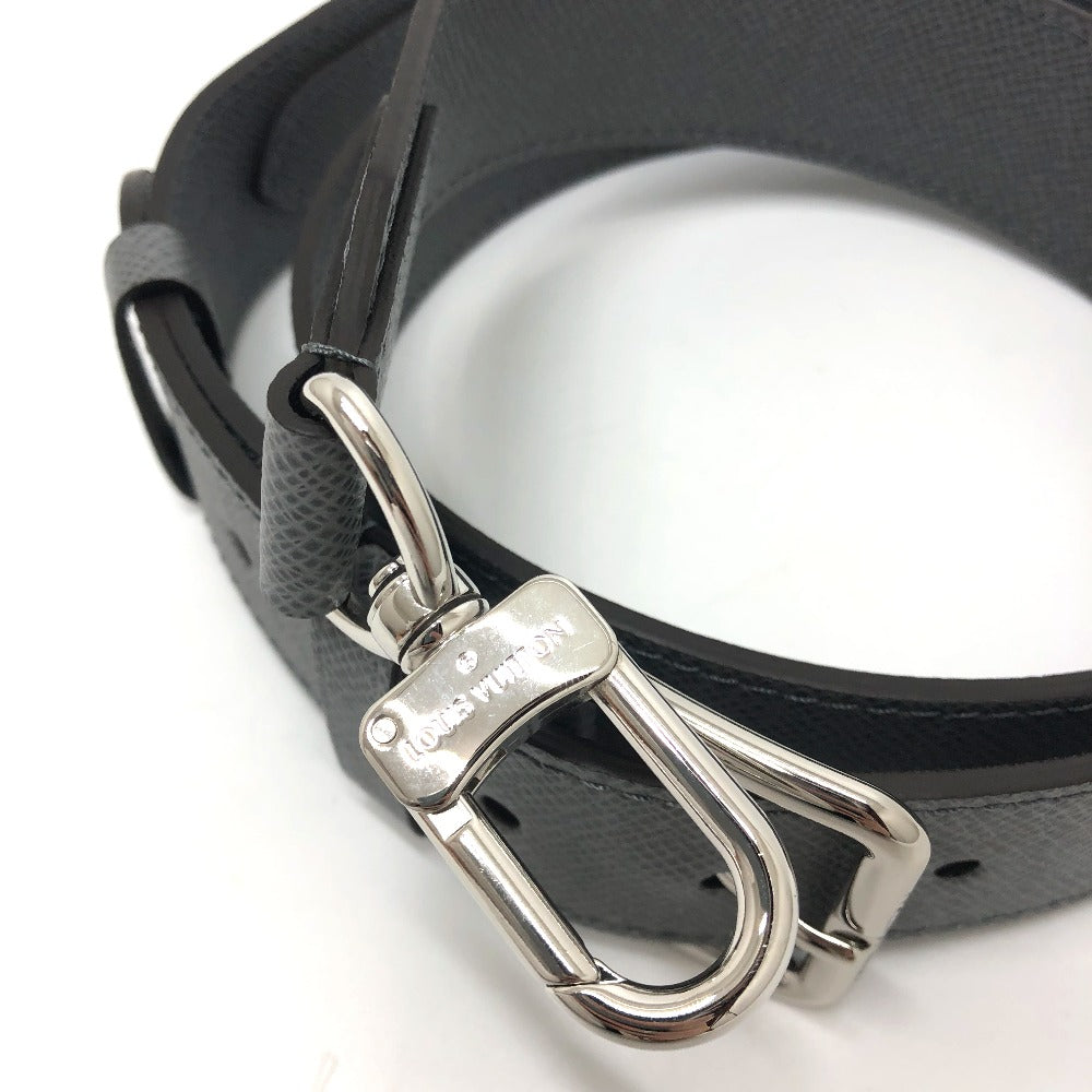 LOUIS VUITTON Business bag M30856 Taiga Leather gray Taiga Slim briefcase mens  d