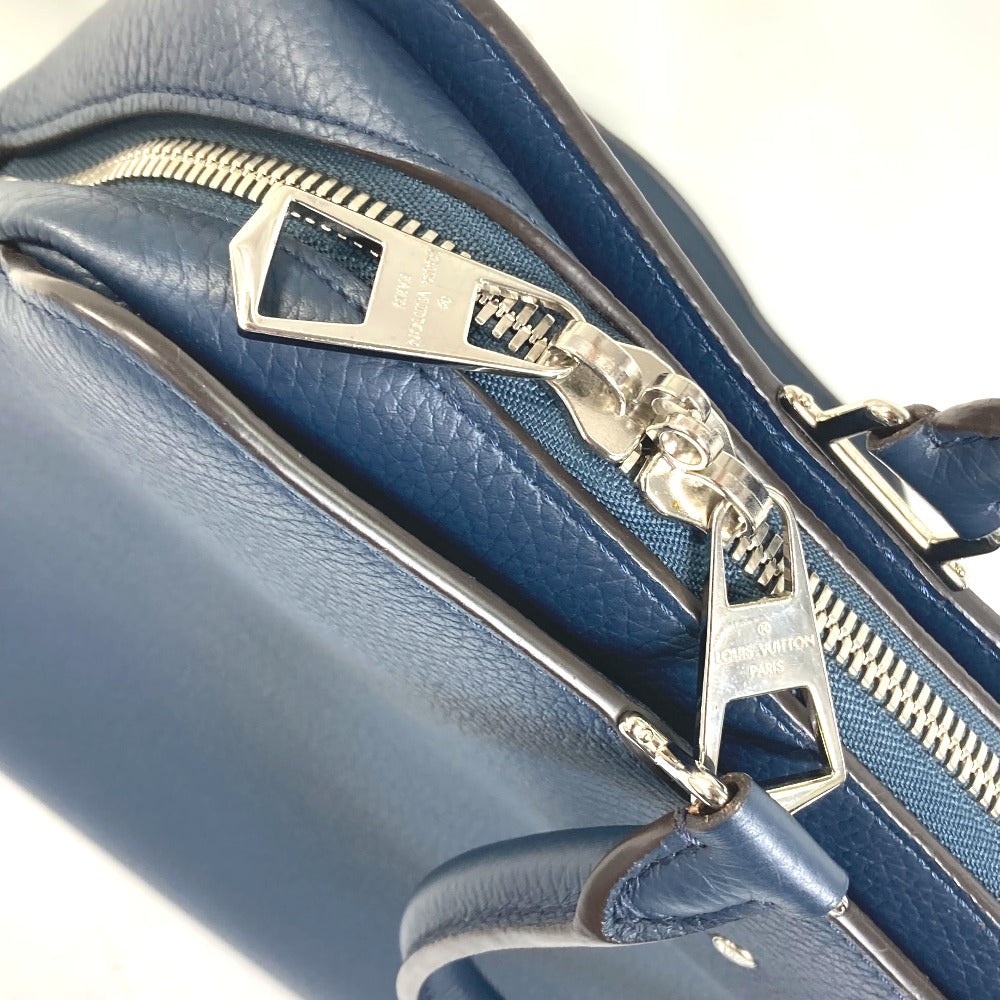 LOUIS VUITTON Business bag M54380 Taurillon Clemence Leather Navy 2WAY Shoulder Bag Handbag Crossbody Armand MM