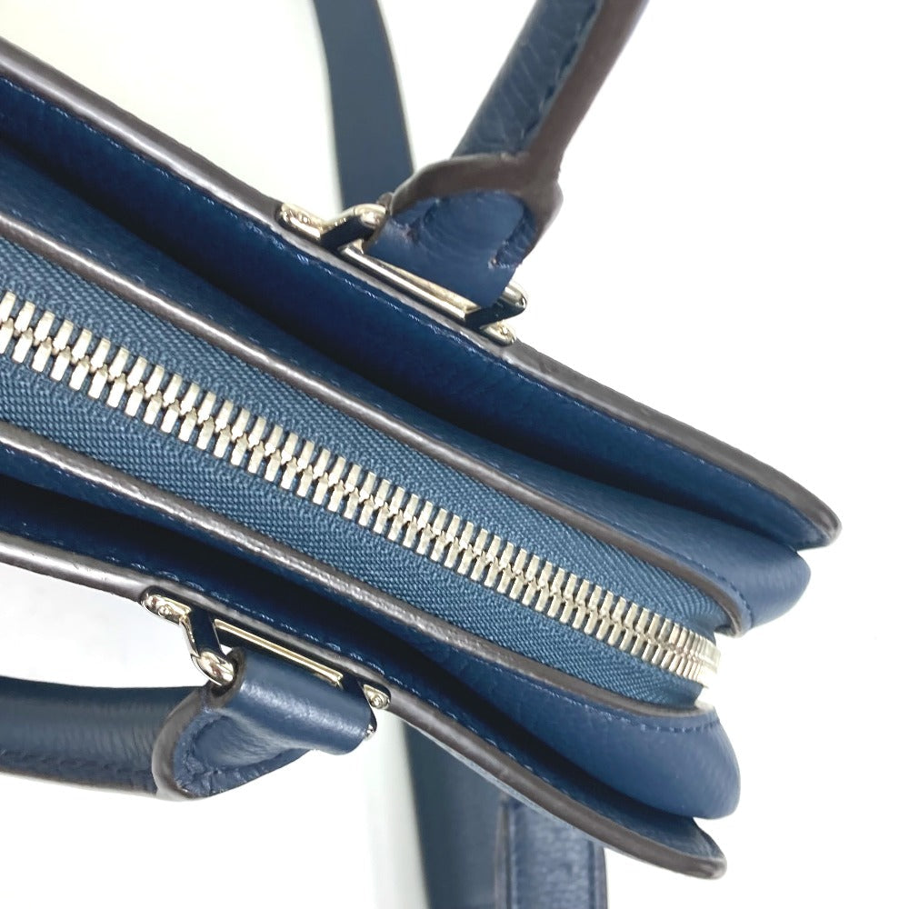 LOUIS VUITTON Business bag M54380 Taurillon Clemence Leather Navy 2WAY Shoulder Bag Handbag Crossbody Armand MM