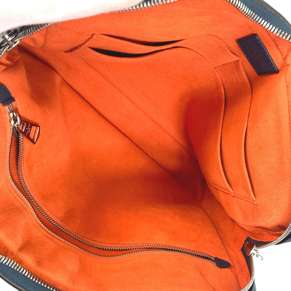 LOUIS VUITTON Business bag M54380 Taurillon Clemence Leather Navy 2WAY Shoulder Bag Handbag Crossbody Armand MM