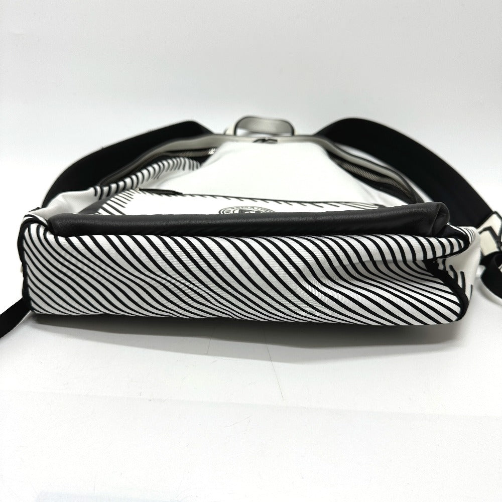 FENDI Backpack 7VZ042 Canvas / leather white Joshua Vides California Sky Backpack mens