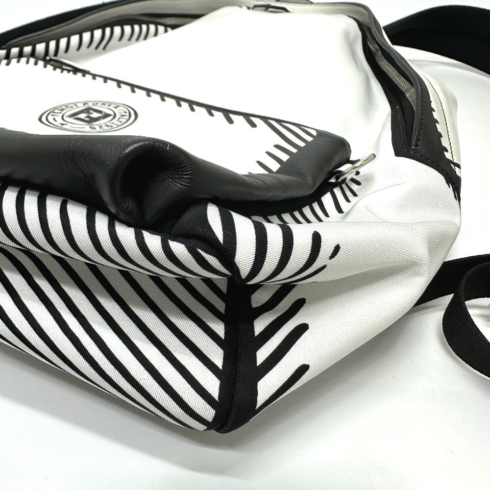 FENDI Backpack 7VZ042 Canvas / leather white Joshua Vides California Sky Backpack mens