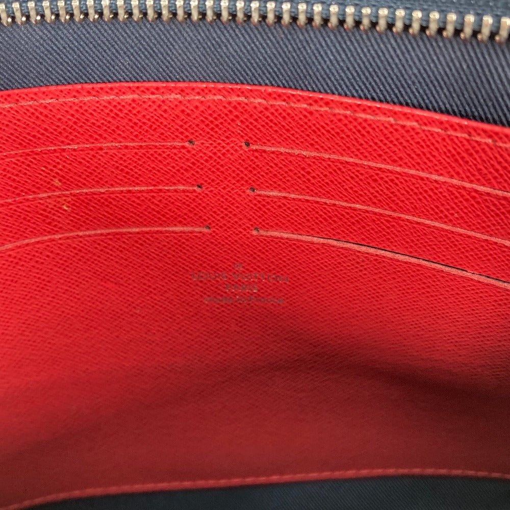 LOUIS VUITTON business bag M63394 Taiga Leather Navy Taiga Pochette Voyage mens  d