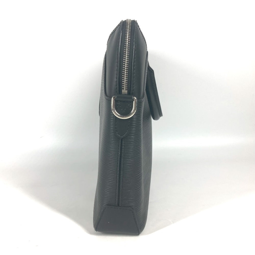 LOUIS VUITTON Business bag M51689 Epi Leather black Epi Oliver mens  d